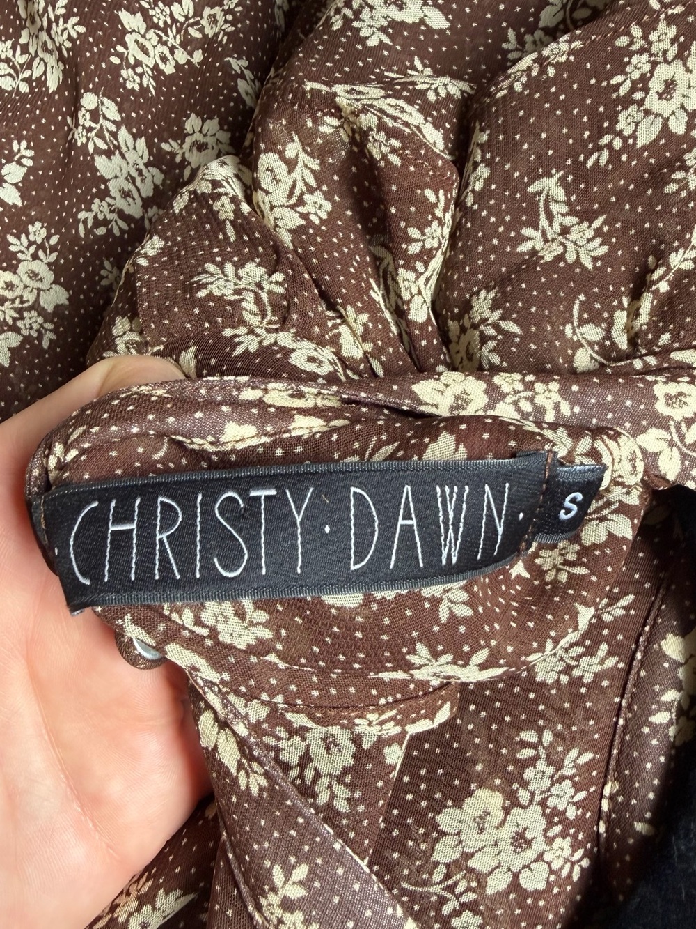 Gorgeous Sheer Christy Dawn Dress - Picture 6 of 6